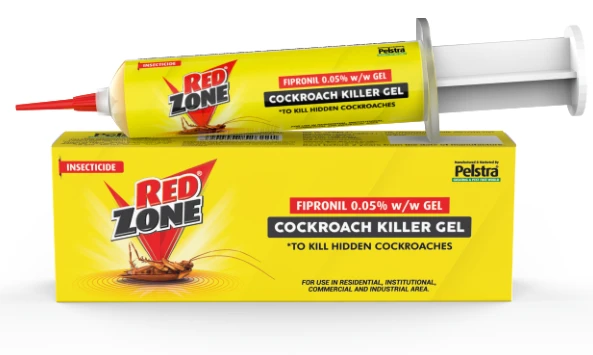 RedZone cockroach gel and packaging